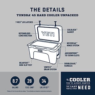 YETI Tundra 45 Cooler | DICK'S Sporting Goods